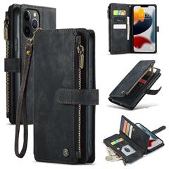 CaseMe C30 Plånboksfodral iPhone 12 Pro Max – Svart
