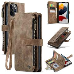 CaseMe C30 Plånboksfodral iPhone 12 Pro Max – Brun